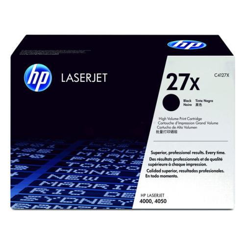 HP toner zwart (C4127X / 27X) (hoge capaciteit)