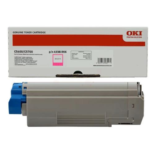 Oki toner magenta (43381906)