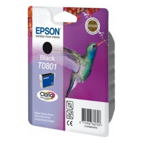 Epson inktcartridge zwart (C13T08014011 / T0801)