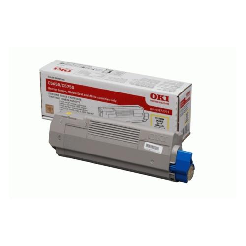 Oki toner geel (43872305)