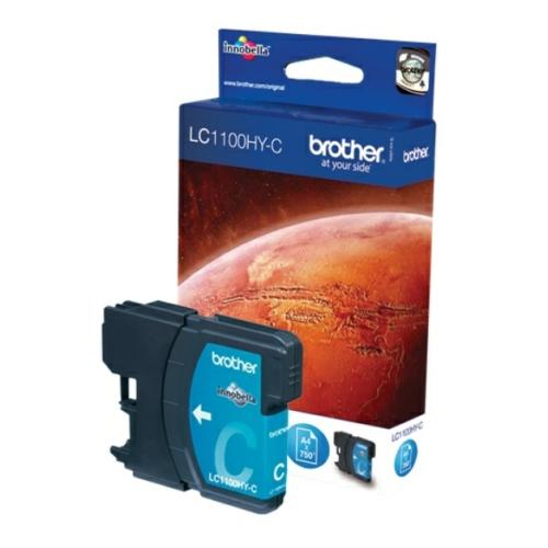 Brother inktcartridge cyaan (LC1100HYC) (hoge capaciteit)