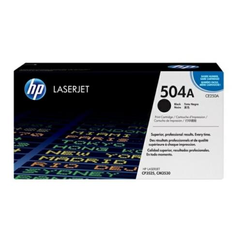 HP toner zwart (CE250A / 504A)