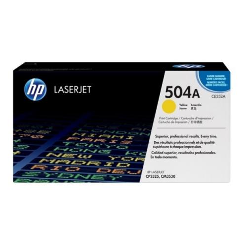 HP toner geel (CE252A / 504A)