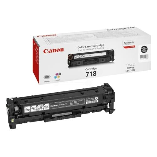 Canon toner zwart (2662B002 / 718BK)