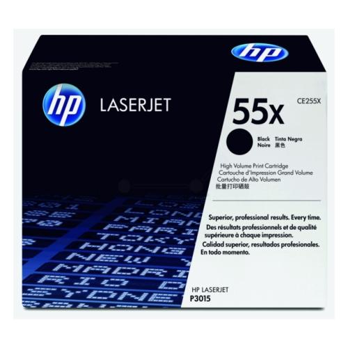 HP toner zwart (CE255X / 55X) (hoge capaciteit)