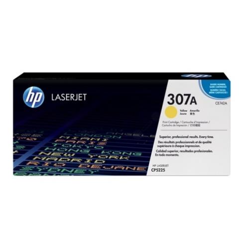 HP toner geel (CE742A / 307A)