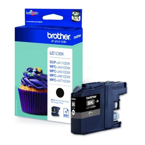 Brother inktcartridge zwart (LC123BK /)