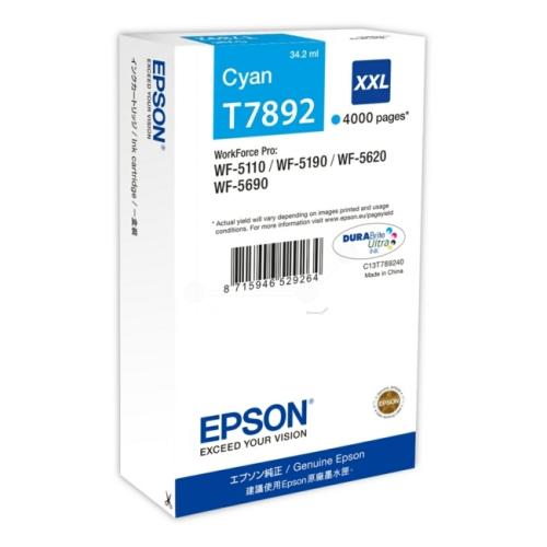 Epson inktcartridge cyaan (C13T789240 / T7892XXL) (hoge capaciteit)