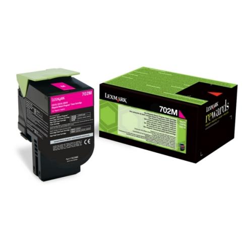 Lexmark toner magenta (70C20M0 / 702M) (Return)