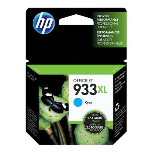 HP inktcartridge cyaan (CN054AE / 933XL) (hoge capaciteit)