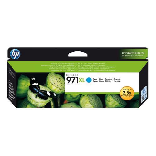 HP inktcartridge cyaan (CN626AE / 971XL) (hoge capaciteit)