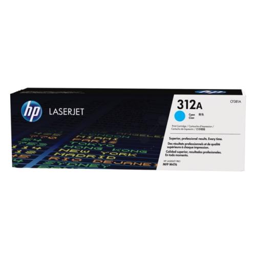 HP toner cyaan (CF381A / 312A)