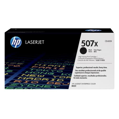 HP toner zwart (CE400X / 507X) (hoge capaciteit)