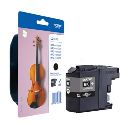 Brother inktcartridge zwart (LC127XLBKBPDR / LC127XLBKBP2DR) (hoge capaciteit)