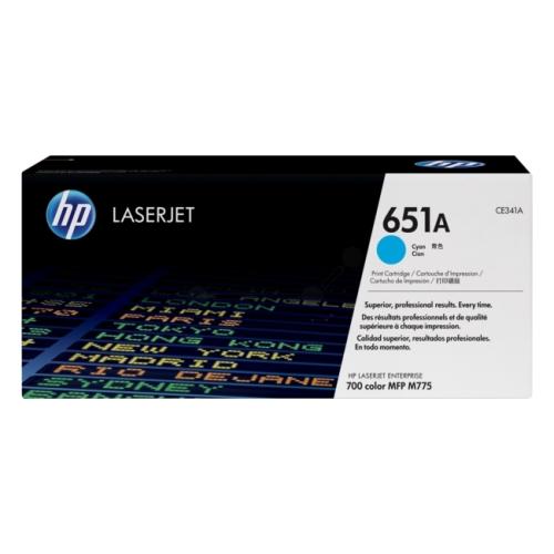 HP toner cyaan (CE341A / 651A)