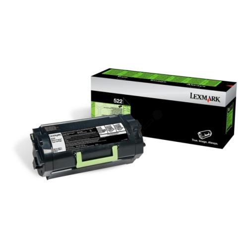 Lexmark toner zwart (52D2000 / 522) (Return)