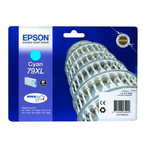 Epson inktcartridge cyaan (C13T79024010 / 79XL) (hoge capaciteit)