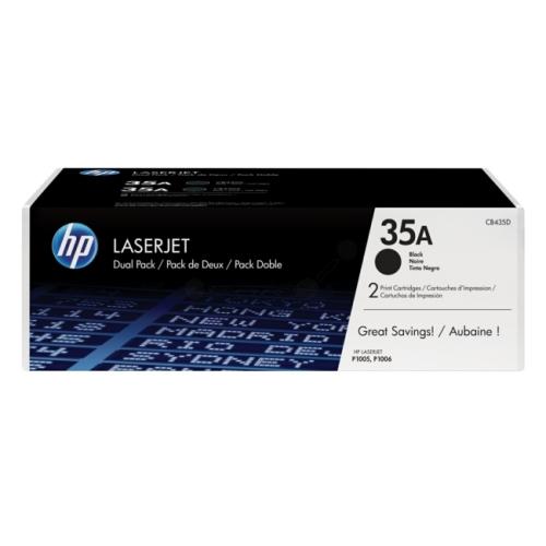 HP toner zwart (CB435AD / 35A) (Dual-Pack)