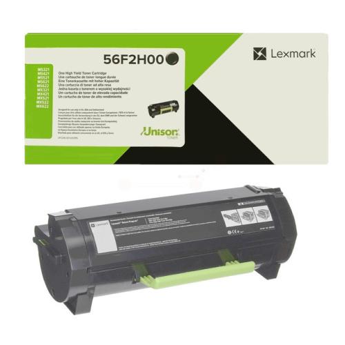 Lexmark toner zwart (56F2H00 / 056F2H00) (Return)