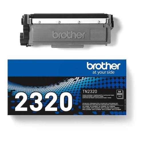 Brother toner zwart (TN2320) (hoge capaciteit)