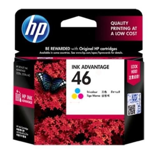 HP inktcartridge kleur (CZ638AE / 46)