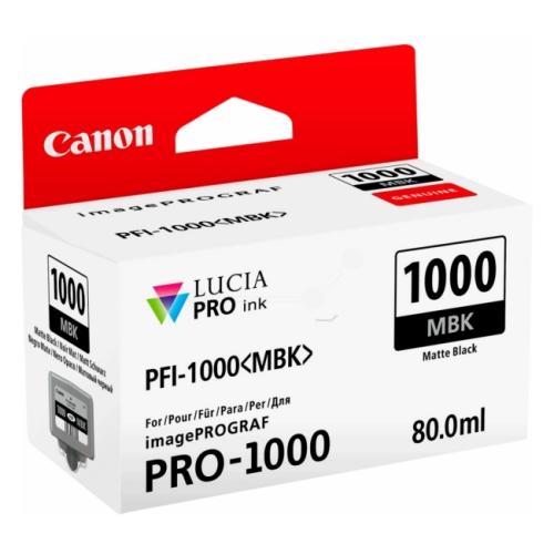 Canon inktcartridge zwart mat (0545C001 / PFI1000MBK)