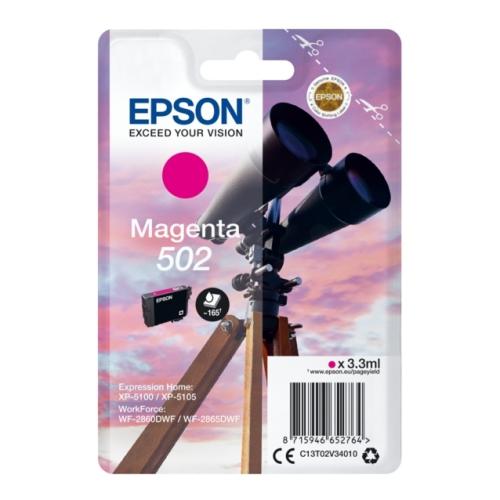 Epson inktcartridge magenta (C13T02V34010 / 502)