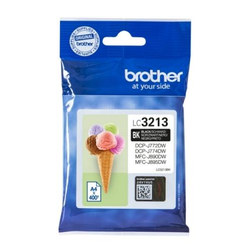 Brother inktcartridge zwart (LC3213BK /)