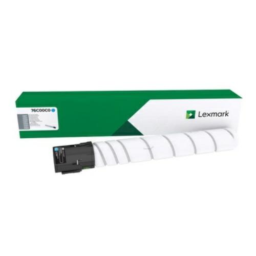 Lexmark toner cyaan (76C00C0 / 076C00C0)