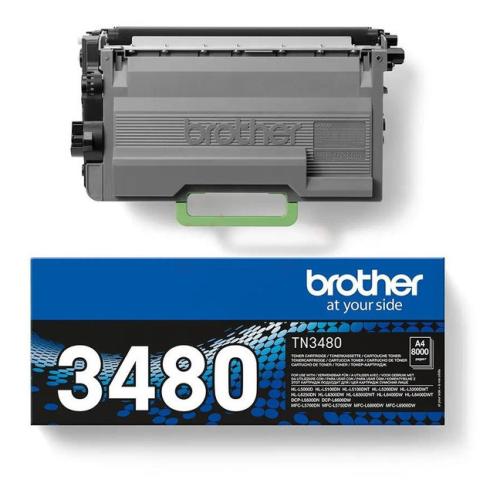 Brother toner zwart (TN3480)