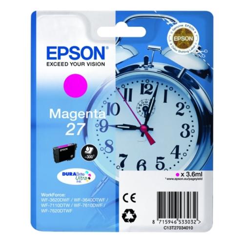 Epson inktcartridge magenta (C13T27034012 / 27)