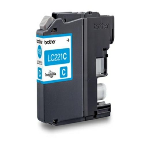 Brother inktcartridge cyaan (LC221C /)