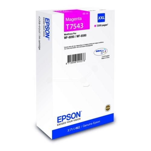 Epson inktcartridge magenta (C13T754340 / T7543) (hoge capaciteit)