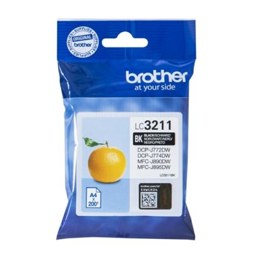 Brother inktcartridge zwart (LC3211BK)