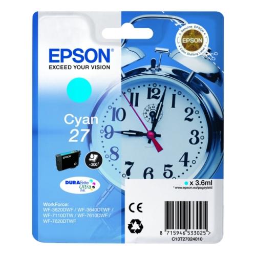 Epson inktcartridge cyaan (C13T27024012 / 27)