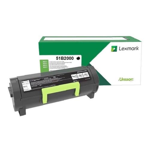 Lexmark toner zwart (51B2000 / 051B2000) (Return)