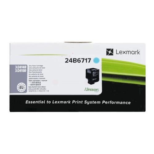 Lexmark toner cyaan (24B6717 / 024B6717)