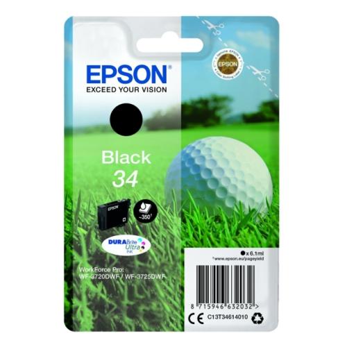 Epson inktcartridge zwart (C13T34614010 / 34)