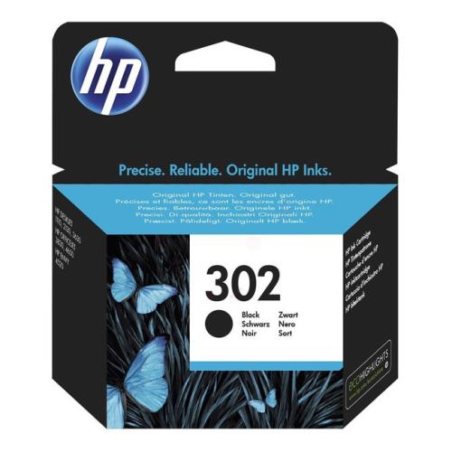 HP inktcartridge zwart (F6U66AE / 302)