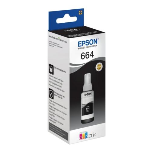 Epson inktcartridge zwart (C13T664140 / 664) (multipack)