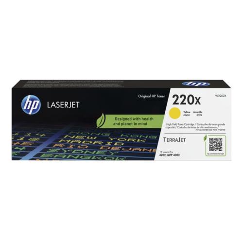 HP toner geel (W2202X / 220X) (hoge capaciteit)