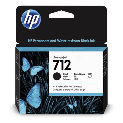 HP inktcartridge zwart (3ED71A / 712)