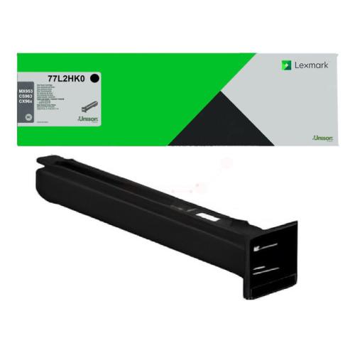 Lexmark toner zwart (77L2HK0 / 077L2HK0) (Return, hoge capaciteit)