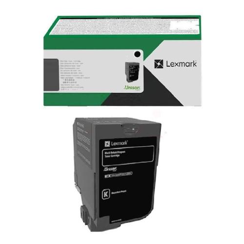 Lexmark toner zwart (71C2HK0 / 071C2HK0) (Return, hoge capaciteit)