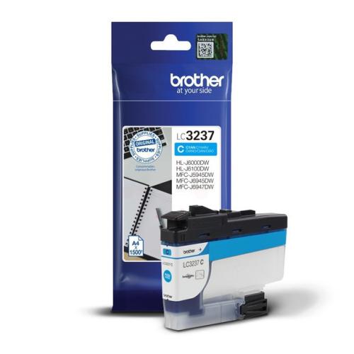 Brother inktcartridge cyaan (LC3237C)