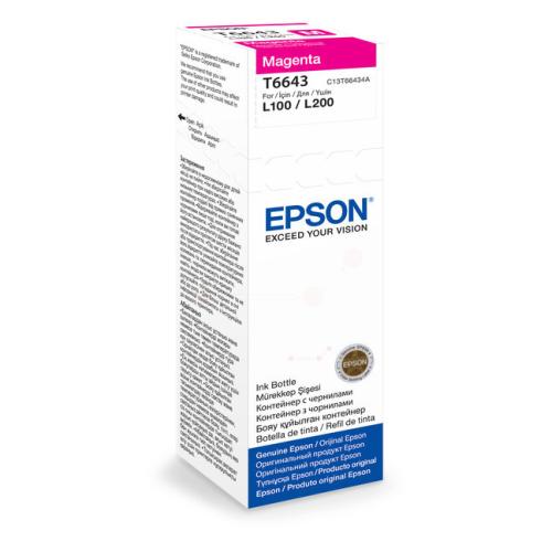 Epson inktcartridge magenta (C13T66434A / T6643)