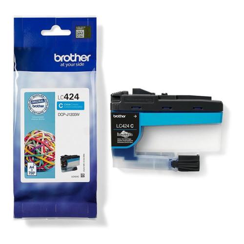 Brother inktcartridge cyaan (LC424C)