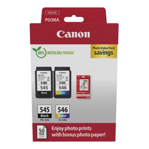 Canon inktcartridge zwart / kleur (8287B008 / PG545+CL546) (Dual-Pack, multipack)