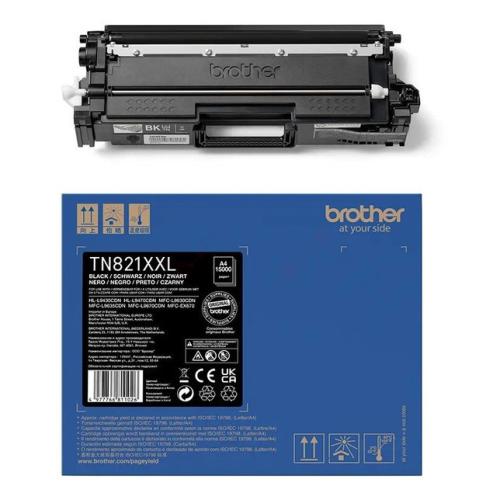 Brother toner zwart (TN821XXLBK) (hoge capaciteit)