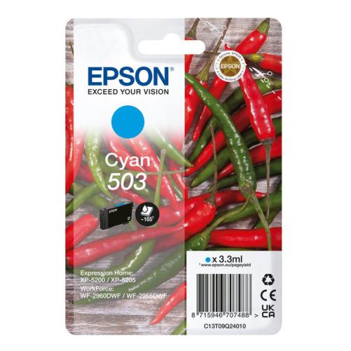 Epson inktcartridge cyaan (C13T09Q24010 / 503)